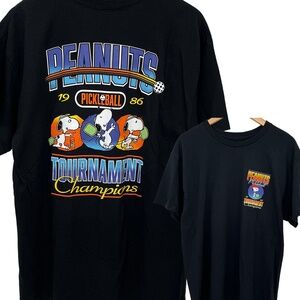 NWOT Snoopy Pickleball Champion T-Shirt Medium